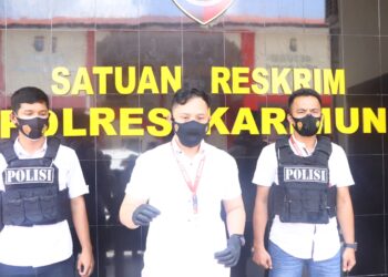Tim Bison Sat Reskrim Polres Karimun Amankan Bandar Judi Jenis Lotto Kamboja