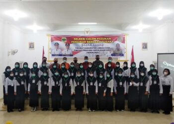 Seleksi Calon Paskibraka Kabupaten Lingga Tahun 2021 di Mulai