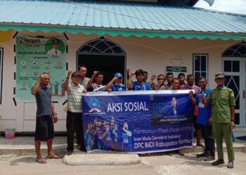 DPC IMDI Kabupaten Karimun lakukan Aksi Sosial di Surau Al Jannah Desa Jang Kecamatan Moro