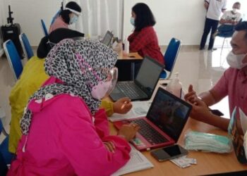 Puluhan Wartawan Divaksin, PWI Kepri Apresiasi Pemko Batam