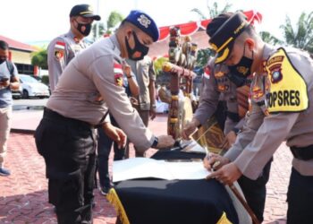 Menuju Zona Integritas, Polres Karimun Komitmen Beri Pelayanan Terbaik