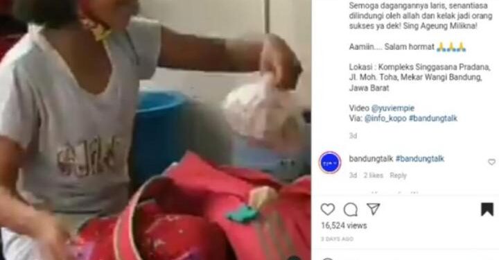 Viral S3 Marketing Bocah Penjual Permen di Bandung