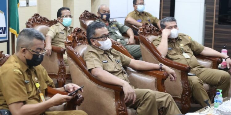 Pemko Batam Ikuti Rapat Koordinasi Persiapan Pemilu 2024