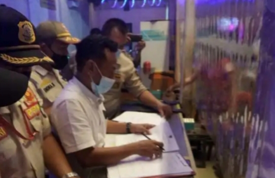 Jelang Bulan Puasa, Tim Gabungan Rajia Mikol di Lima Kafe Kawasan Sagulung