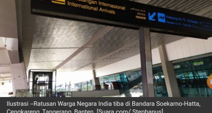 Waduh, Ratusan WN India Masuk Indonesia Saat Kasus Covid-19 Meroket di Sana