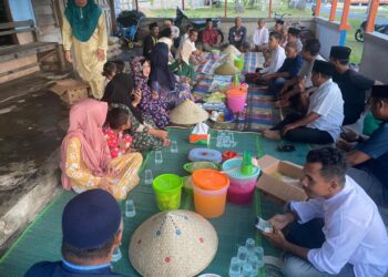 Pererat Silaturahmi Camat Katang Bidare Berbuka Puasa Bersama Masyarakat Benan