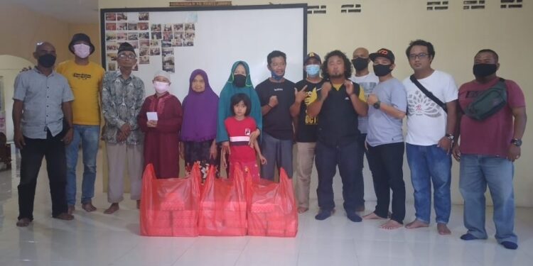 ndahnya Berbagi, Wartawan Dabo Santuni Panti Jompo