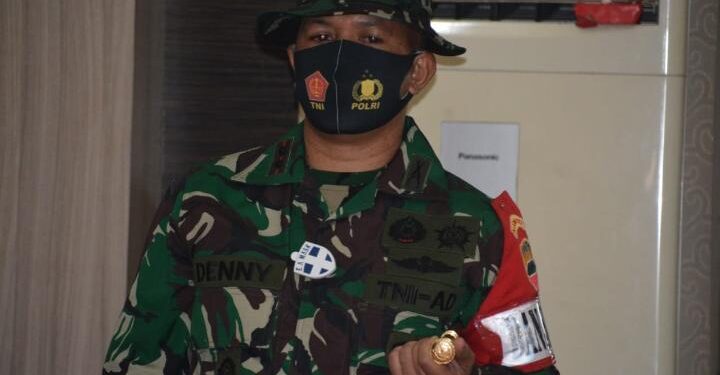 Jumlah Pasien Covid 19 Meningkat di Karimun, Kodim 0317 Siap Jadi Garda Terdepan Perangi Covid 19