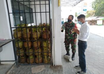 TNI Monitor Kelanggaan Gas Elpiji Subsidi