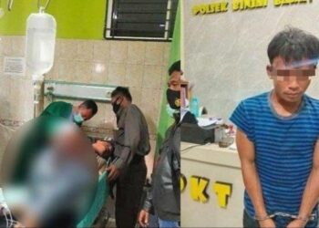 Pemuda Bacok Polisi Gara – Gara Melerai Percekcokan