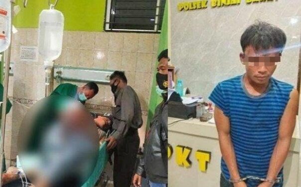 Pemuda Bacok Polisi Gara – Gara Melerai Percekcokan