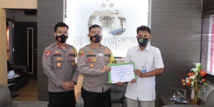 Ungkap Tindak Pidana Penempatan Migran, Polres Karimun Raih Penghargaan dari BP2MI