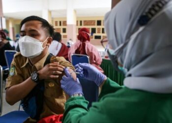 Wali Kota Tanjung Pinang Pantau Vaksinasi Perbankan Dan Pelaku Pariwisata