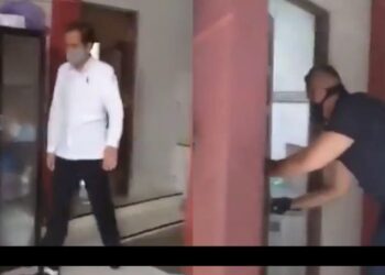 Viral Jokowi Numpang Kamar Mandi Warga, Paspampres Tutupkan Pintu