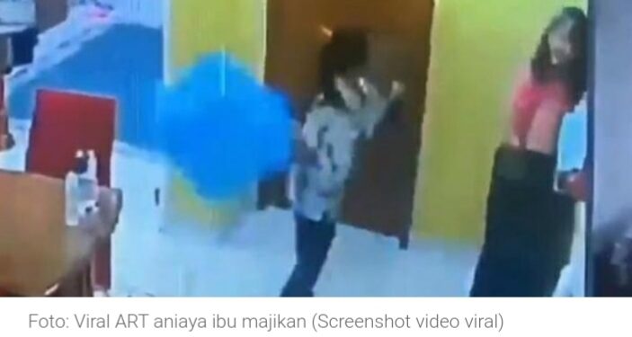Viral, ART Bengis Aniaya Majikan Lansia di Cengkareng Jakbar