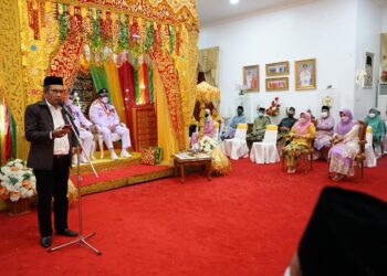 Pelantikan Bupati dan Wakil Bupati Karimun dan Prosesi Tepung Tawar Penyambutan di Karimun