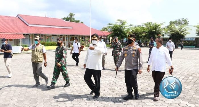 Bupati Karimun Bersama Kapolres dan FKPD Tinjau Kesiapan Lokasi Karantina Terpadu