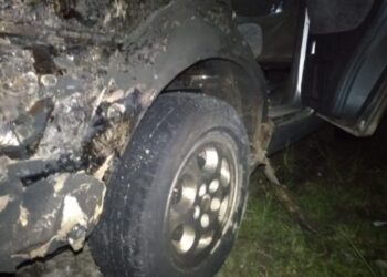 Mobil Wartawan Metro TV Sergai Dibakar OTK