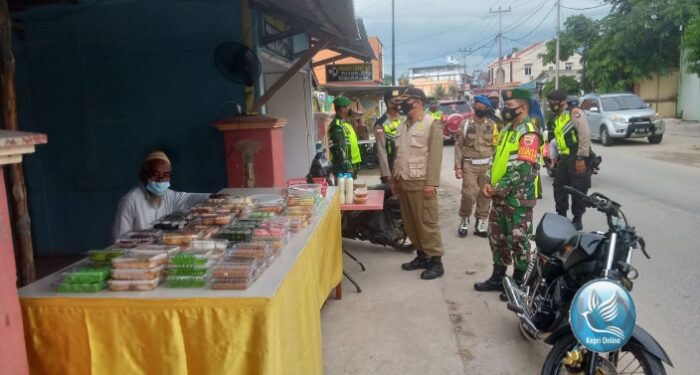 Guna Memutus Mata Rantai Penyebaran Covid-19, TNI Laksanakan pengawasan penerapan protokol kesehatan