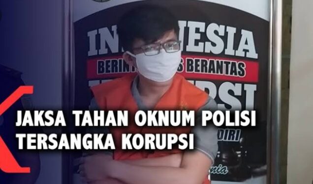Usai Diperiksa Jaksa Tahan Oknum Polisi Karena Kasus ini