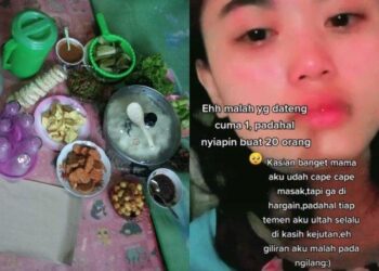 Ulang Tahun Gadis Ini Viral Hanya Dihadiri Satu Teman, Padahal sang Ibu Sudah Masak Porsi Besar