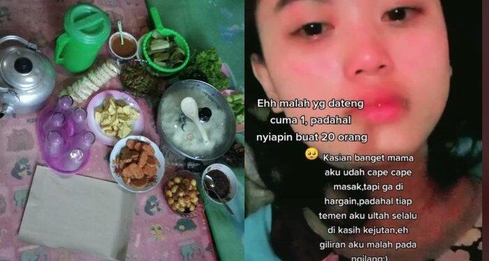 Ulang Tahun Gadis Ini Viral Hanya Dihadiri Satu Teman, Padahal sang Ibu Sudah Masak Porsi Besar