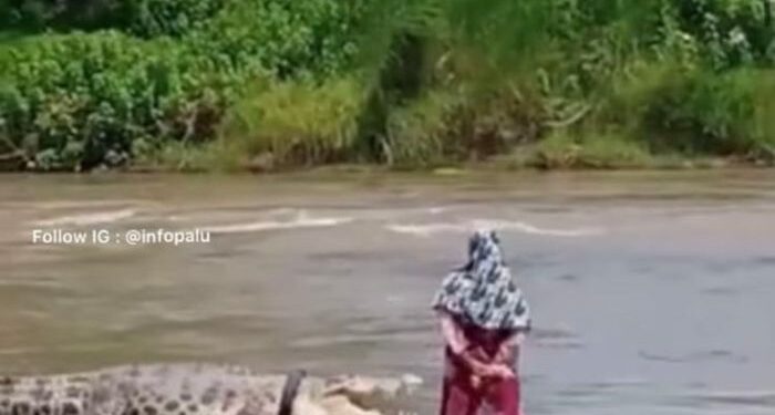 2000 Nelayan Wanita Tangkap Buaya di Sini Wilayahnya