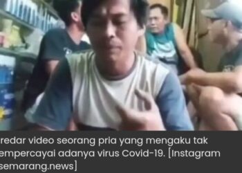 Heboh! Pria Ini yang Tak Percaya Covid-19 dan Siap Eksperimen, Malah Berakhir Memilukan