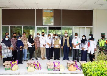 Wabup Langsung Turun Berikan Himbaun Lakukan Prokes Pemutusan Covid 19