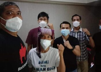 Jalan Kaki ke Jakarta, 11 Warga Sumut Minta Jokowi Tutup PT Toba Pulp Lestari