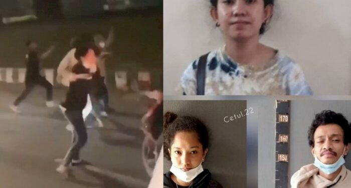 Viral Polisi Dipukuli Geng Motor Saat Bubarkan Balap Liar
