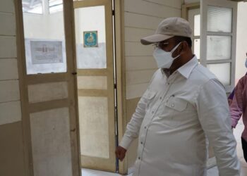 Bupati Karimun Cek Ruang Isolasi dan Ketersediaan Oksigen RSUD Tanjung Batu