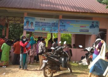 Warga Kelurahan Setokok Antusias Ikuti Kegiatan Vaksinasi