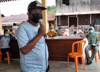 Camat Singkep Barat: Antusias Masyarakat Desa Marok Tua Mengikuti Vaksinasi Luar Biasa