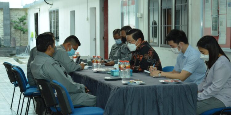 Bahas Keamanan Laut, Konsulat Singapura datangi Kantor Bakamla Batam
