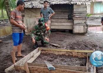 Peran Serta Babinsa Koramil 01/Balai Kodim/0317 Demi Mewujudkan Masyarakat Sehat Melalui Program Teknologi Tepat Guna (TTG)