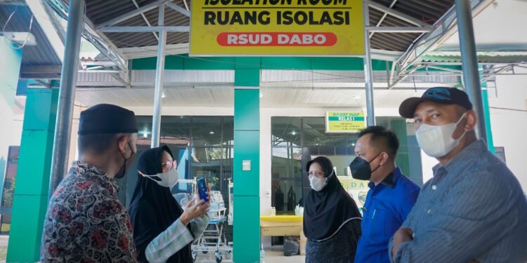 Bupati Lingga Bersama Komisi II DPRD Sidak ke RSUD Dabo