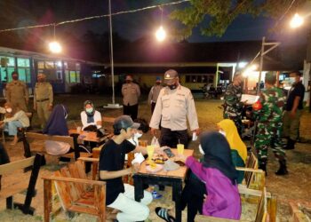 TNI-Polri-Pol PP Moro Lakukan Kamtibmas Skala Besar di Kecamatan Moro