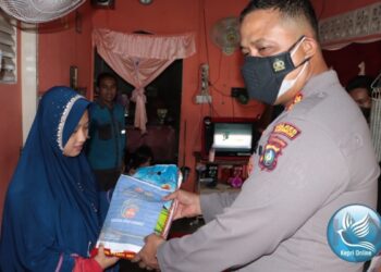 Ditengah Pandemi Covid 19 Kapolres Karimun Bantu Bayi Jantung Bocor