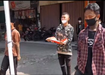 Viral, Anak Punk Laksanakan Upacara Peringatan HUT Kemerdekaan RI ke 76