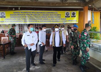 Bupati Karimun Memimpin Operasi Antigen acak
