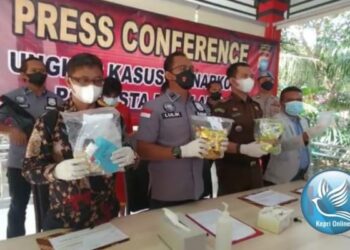 Polresta Barelang Berhasil Amankan 2,232 Kg Sabu