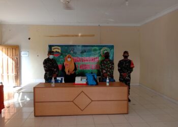 Koramil 03 Kundur Laksanakan Serbuan Vaksinasi Gurindam 12 Kodim 0317/TBK