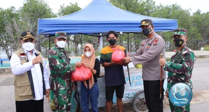 Tekan Angka Penyebaran Covid 19 FKPD Turun Langsung dalam Operasi Yustisi