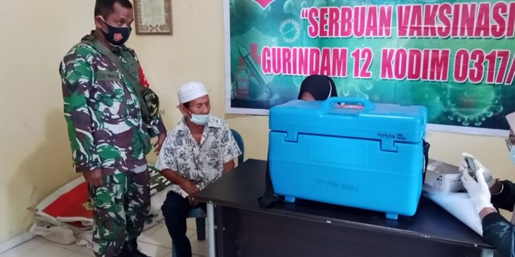Desa Paoh Bersama Koramil 02 Moro Kembali Gelar Vaksinasi Target 150 Orang