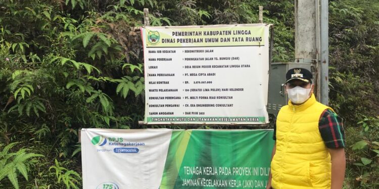 Temukan Beberapa Masalah pada Pekerjaan Proyek Jalan, Wabup akan Panggil Dinas Terkait
