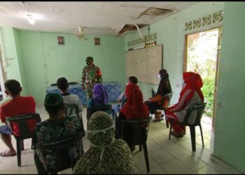 Serka Mula Sinaga Aktif Bersilaturahmi Dengan Warga Binaan di Wilayah Moro