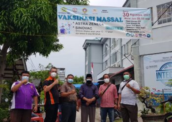 Dukung Program Pemerintah, PGPI Karimun Sukses Lakukan Vaksinasi 188 Orang