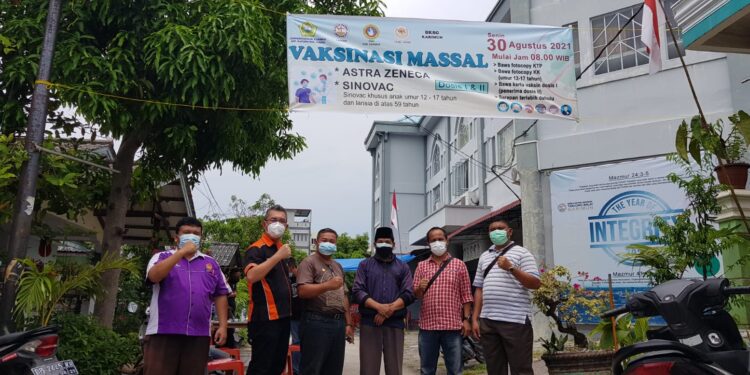 Dukung Program Pemerintah, PGPI Karimun Sukses Lakukan Vaksinasi 188 Orang