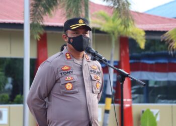 Apel Pertama Ini Pesan Kapolres Karimun AKBP Tony Pantono , SIK, SH  kepada Personil